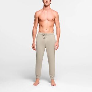 NWT SKIMS Men’s Jersey Lounge Joggers Shale XL Shale Midweight Stretch Cotton